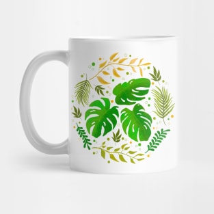 Tropical Leaves Mug